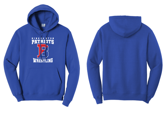 Binghamton HS Wrestling Pullover Hooded Sweatshirt