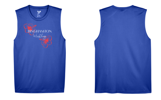 Binghamton HS Wrestling Performance Sleeveless T-shirt